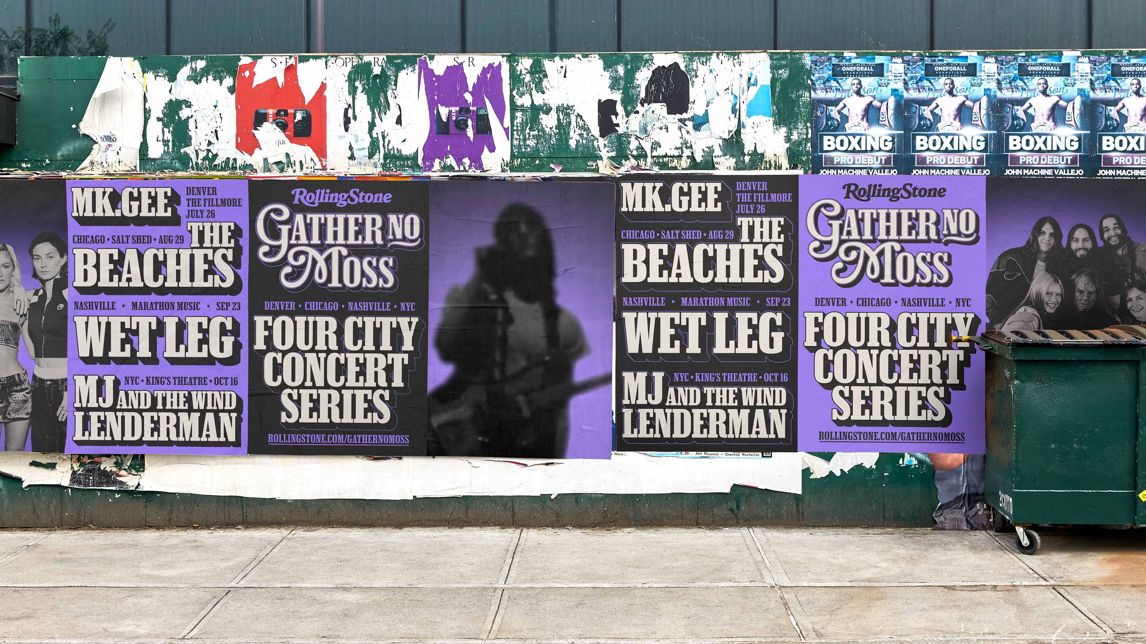 Poster hoarding example
